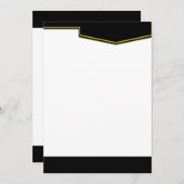 実在代理人 招待状 (正面/裏面)