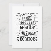 実在代理人 招待状 (正面)