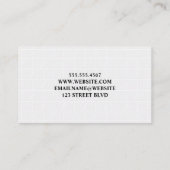 実在代理人 |白レンガのタイル 名刺 (裏面)