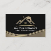 実在代理人 Metallic Wave Business Card | Metallic Wave  名刺 (正面)