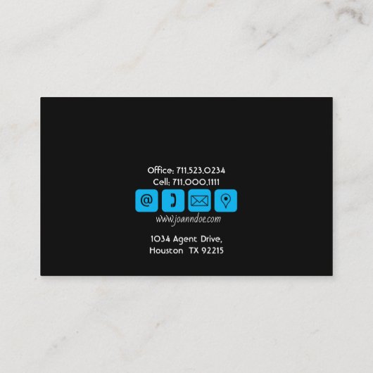 実在代理商2 名刺 (裏面)