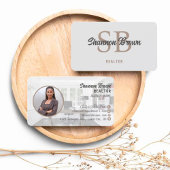 実在代理商 |不動産仲介業者 名刺