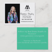 実在代理商 名刺 (正面/裏面)