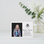 実在代理商 名刺 (スタンド正面)