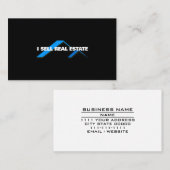 実在代理店住宅不動産販売 名刺 (正面/裏面)