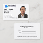 実在代理店名刺デザイン 名刺 (正面/裏面)