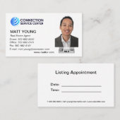 実在代理店名刺デザイン 名刺 (正面/裏面)