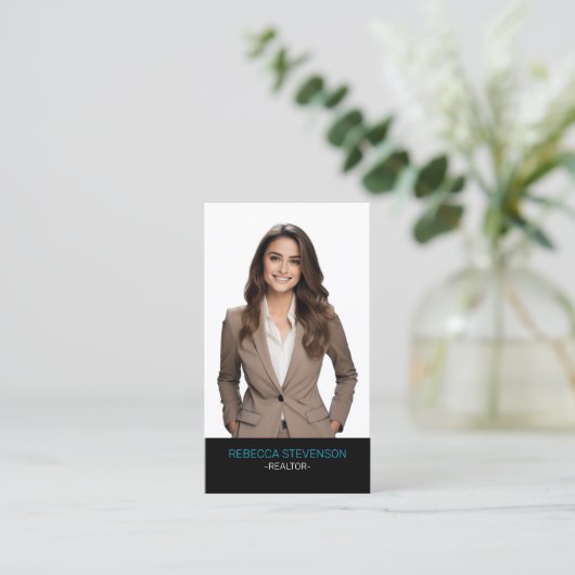 実在会社 名刺 (スタンド正面)