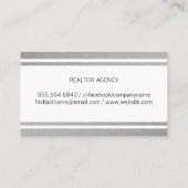 実在剤シルバートリム 名刺 (裏面)