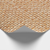 実在合成繊維または共編物 ラッピングペーパー (角)