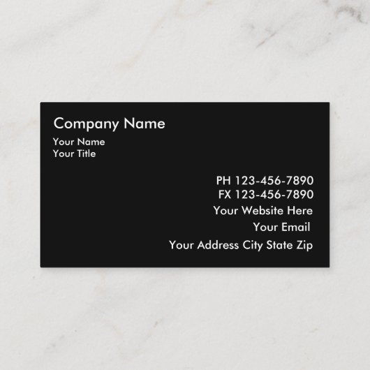 実在名名札 名刺 (裏面)