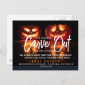 実在名発表 案内ポストカード (正面/裏面)