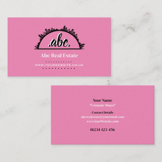 実在名証券 名刺 (正面/裏面)