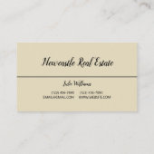 実在名証券 名刺 (裏面)