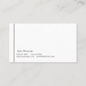 実在名証券 名刺 (裏面)