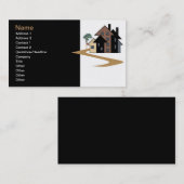 実在名証券 名刺 (正面/裏面)