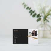 実在名証券 名刺 (スタンド正面)