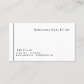 実在名証券 名刺 (裏面)