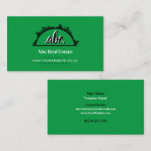 実在名証券 名刺 (正面/裏面)