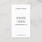 実在名証券 名刺 (裏面)