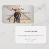 実在名証券 名刺 (正面/裏面)