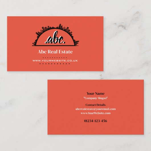 実在名証券 名刺 (正面/裏面)