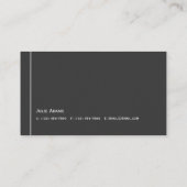 実在名証券 名刺 (裏面)