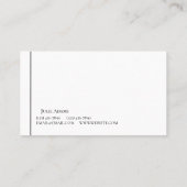 実在名証券 名刺 (裏面)