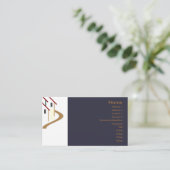 実在名証券 名刺 (スタンド正面)