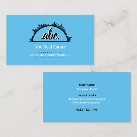 実在名証券 名刺 (正面/裏面)