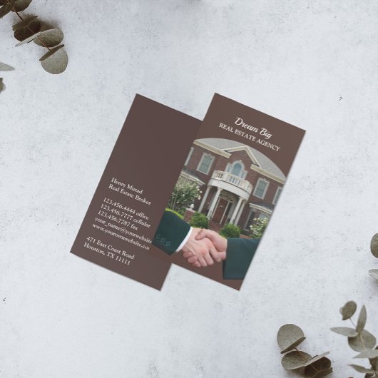 実在名証券 名刺