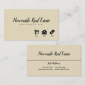 実在名証券 名刺 (正面/裏面)