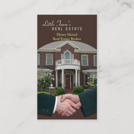 実在名証券 名刺 (正面)