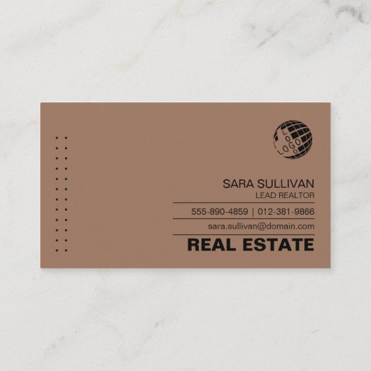 実在地代不動産名刺不動産業者 名刺 (裏面)