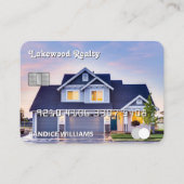 実在地代代理クレジットカード 名刺 (正面)