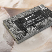 実在地代理モダン市プロフェッショナル 名刺