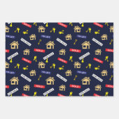 実在地代理不動産不動産仲介業者退職 ラッピングペーパーシート (正面2)