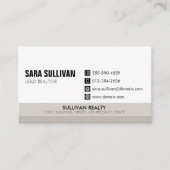 実在地代金不動産不動産仲介業者名刺 名刺 (正面)