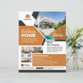 実在地会社チラシテンプレート (スタンド正面)