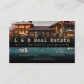 実在地券 名刺 (裏面)