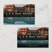 実在地券 名刺 (正面/裏面)