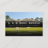 実在地券 名刺 (裏面)