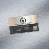 実在地剤銀金属金ゴールド大理石 マグネット名刺 (インサイチュ)