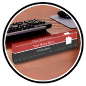 実在地名会社閉鎖代理人 デスクネームプレート