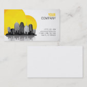 実在地名刺 名刺 (正面/裏面)