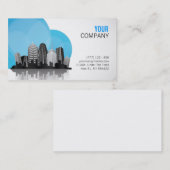 実在地名刺 名刺 (正面/裏面)