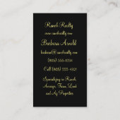 実在地名札 名刺 (裏面)