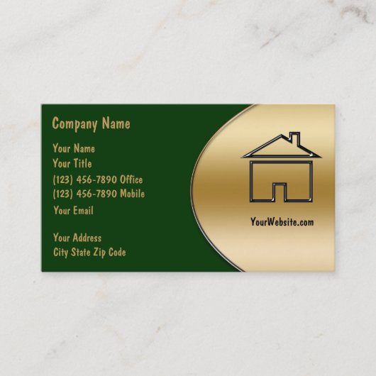 実在地名札 名刺 (正面)