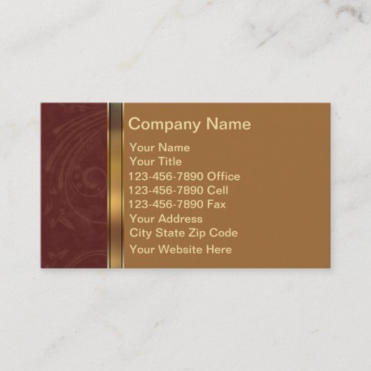 実在地名札 名刺 (正面)