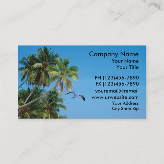 実在地名札 名刺 (正面)